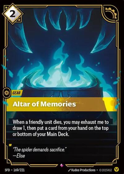 Altar of Memories (Rare) [SFD-169-R]