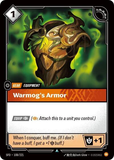 Warmog's Armor (Uncommon) [SFD-108-U]