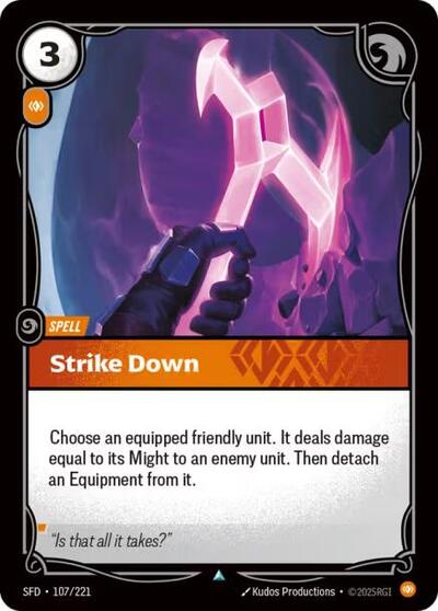 Strike Down (Uncommon) [SFD-107-U]