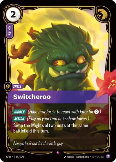 Switcheroo (Rare) [SFD-145-R]