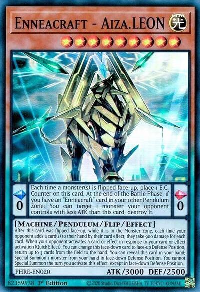 Enneacraft - Aiza.LEON (Super Rare) [PHRE-EN020-SuR]