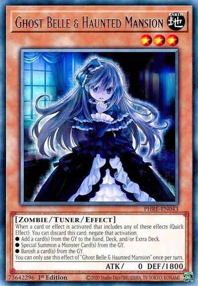 Ghost Belle & Haunted Mansion (Rare) [PHRE-EN043-R]