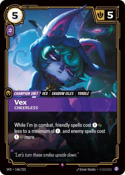 Vex - Cheerless (Rare) [SFD-146-R]