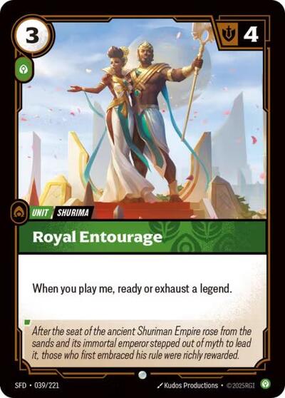 Royal Entourage (Common) [SFD-039-C]