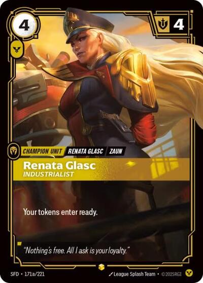 Renata Glasc - Industrialist (Showcase) (Alternate Art) [SFD-171a-S-ALT]