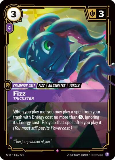 Fizz - Trickster (Rare) [SFD-140-R]