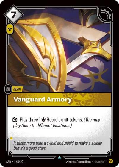 Vanguard Armory (Uncommon) [SFD-168-U]