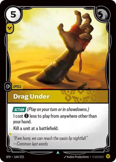 Drag Under (Uncommon) [SFD-164-U]