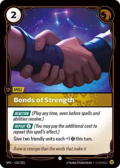 Bonds of Strength (Uncommon) [SFD-151-U]