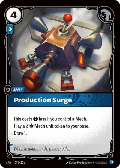 Production Surge (Uncommon) [SFD-076-U]