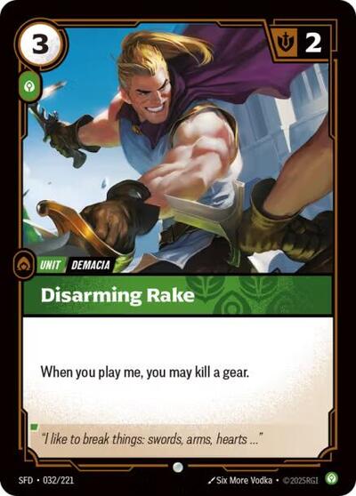 Disarming Rake (Common) [SFD-032-C]