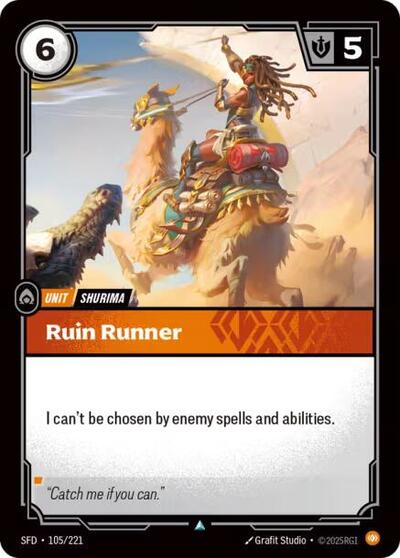 Ruin Runner (Uncommon) [SFD-105-U]