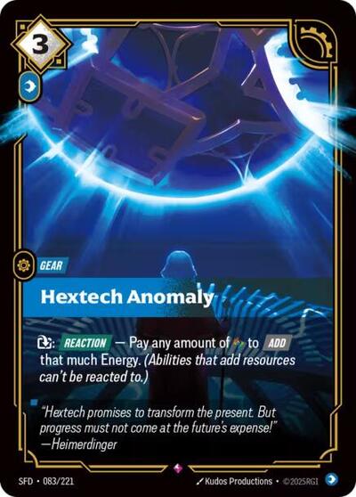 Hextech Anomaly (Rare) [SFD-083-R]