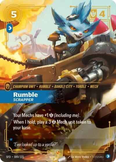 Rumble - Scrapper (Epic) [SFD-089-E]