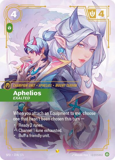 Aphelios - Exalted (Showcase) [SFD-224-S]