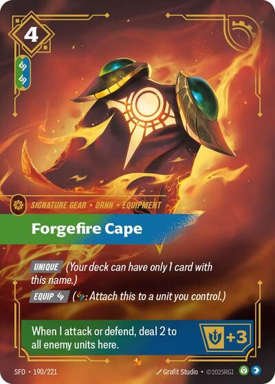 Forgefire Cape (Epic) [SFD-190-E]