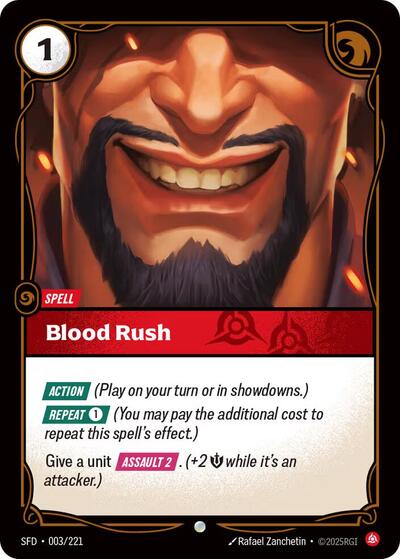 Blood Rush (Common) [SFD-003-C]