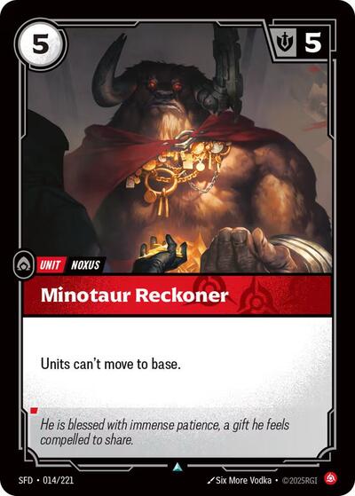 Minotaur Reckoner (Uncommon) [SFD-014-U]