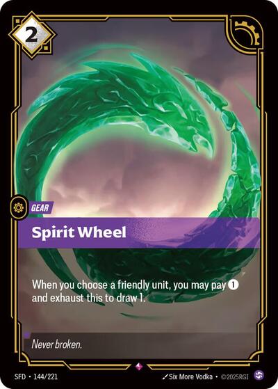 Spirit Wheel (Rare) [SFD-144-R]