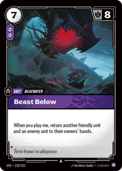Beast Below (Uncommon) [SFD-132-U]