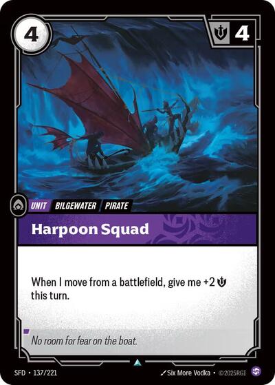 Harpoon Squad (Uncommon) [SFD-137-U]