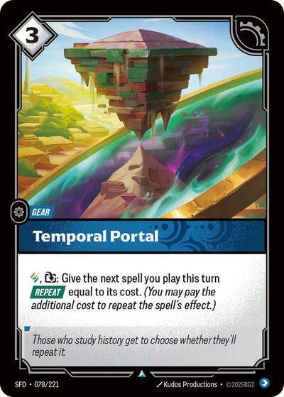 Temporal Portal (Uncommon) [SFD-078-U]