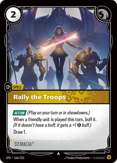 Rally the Troops (Uncommon) [SFD-166-U]