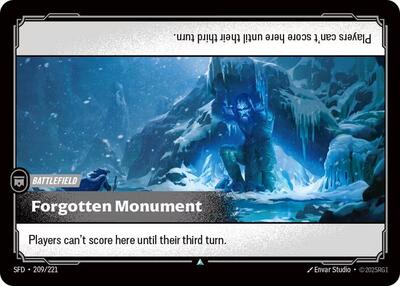 Forgotten Monument (Uncommon) [SFD-209-U]