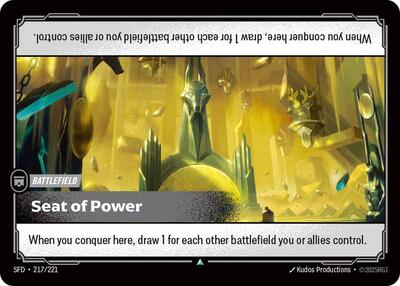 Seat of Power (Uncommon) [SFD-217-U]