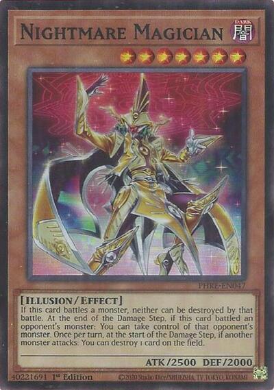 Nightmare Magician (Super Rare) [PHRE-EN047-SuR]