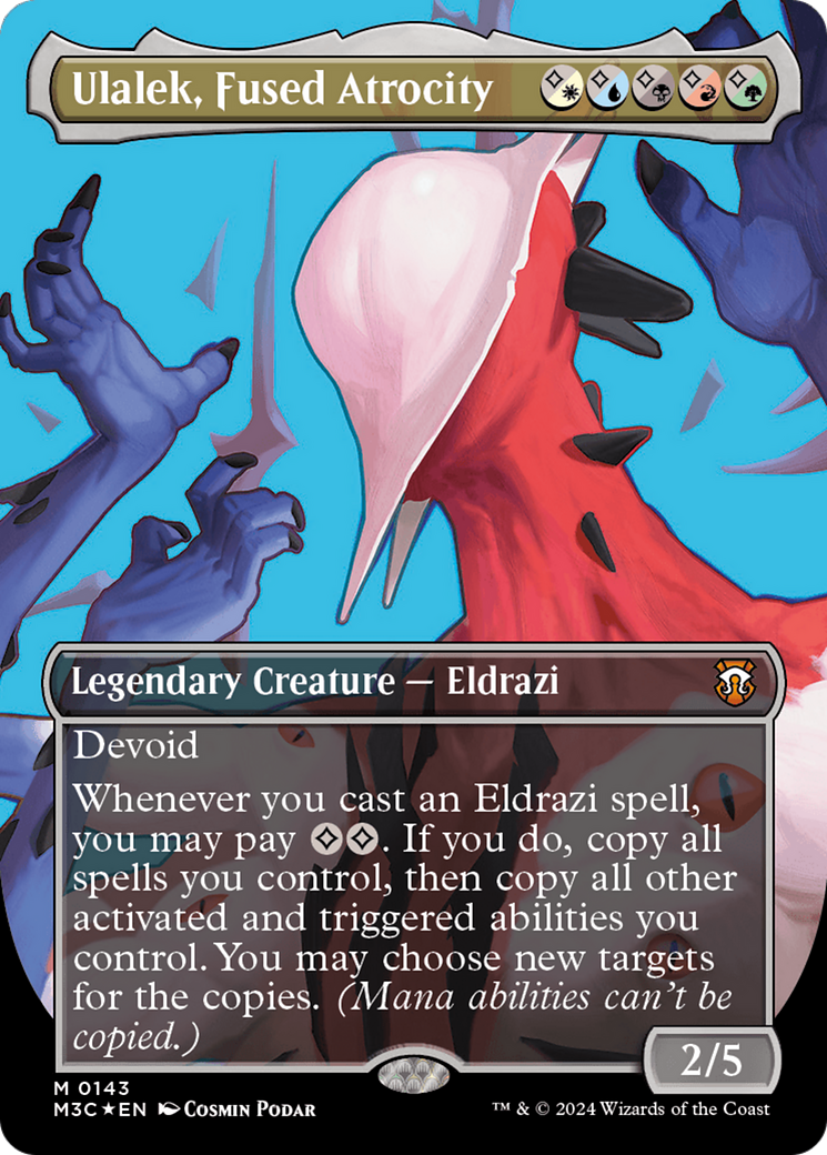 Ulalek, Fused Atrocity - Borderless - Showcase [M3C-143]