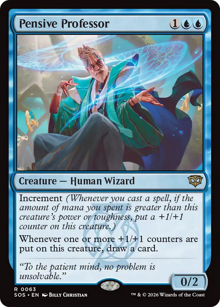 Pensive Professor [SOS-63]
