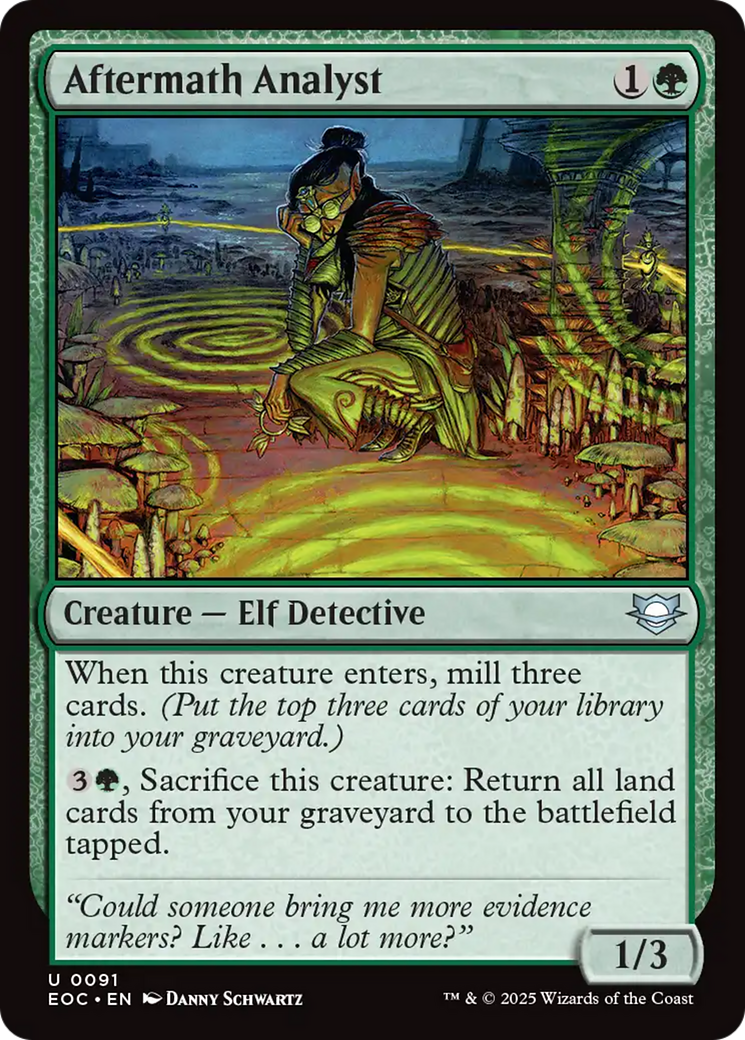 Aftermath Analyst [EOC-91]