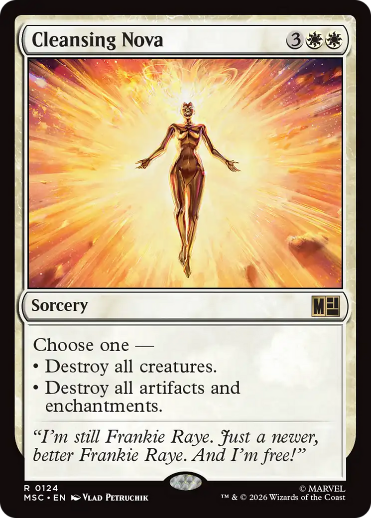 Cleansing Nova [MSC-124]