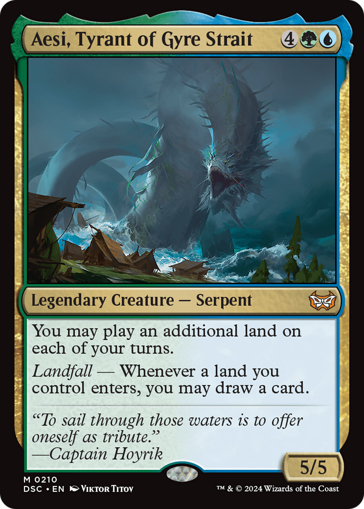 Aesi, Tyrant of Gyre Strait [DSC-210]