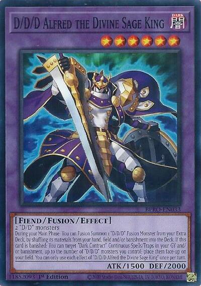 D/D/D Alfred the Divine Sage King (Common) [BPRO-EN033-C]