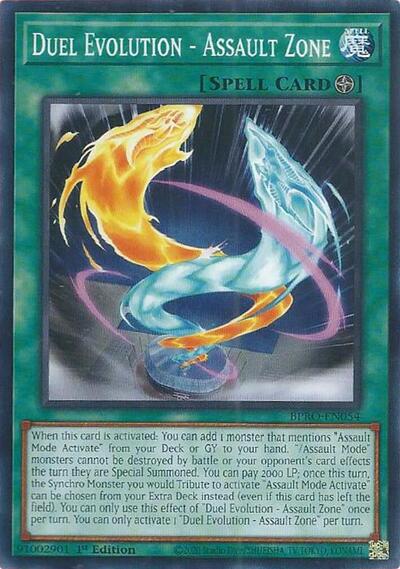 Duel Evolution - Assault Zone (Common) [BPRO-EN054-C]