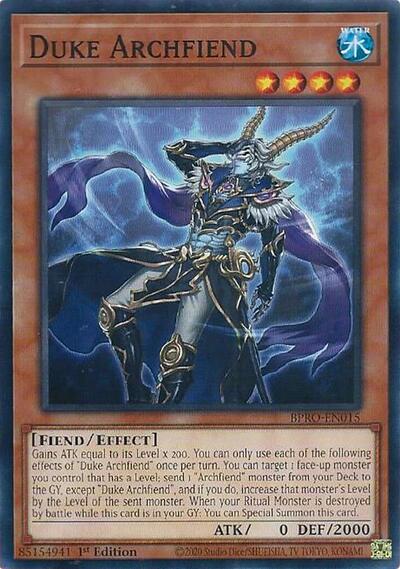 Duke Archfiend (Common) [BPRO-EN015-C]