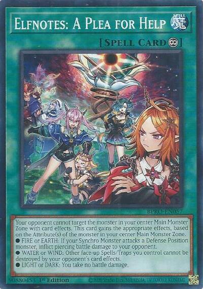 Elfnotes: A Plea for Help (Common) [BPRO-EN057-C]