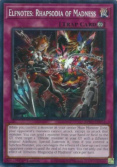 Elfnotes: Rhapsodia of Madness (Common) [BPRO-EN072-C]