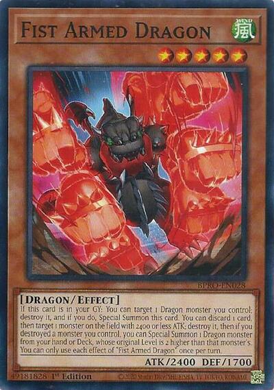 Fist Armed Dragon (Common) [BPRO-EN028-C]