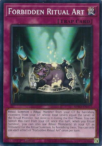 Forbidden Ritual Art (Common) [BPRO-EN077-C]