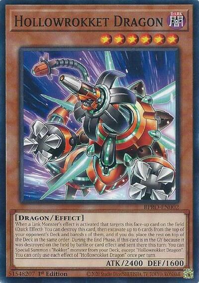 Hollowrokket Dragon (Common) [BPRO-EN002-C]