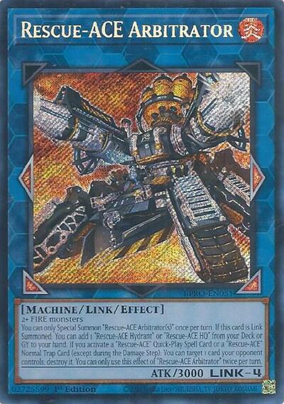 Rescue-ACE Arbitrator (Secret Rare) [BPRO-EN051-SeR]