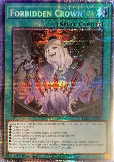 Forbidden Crown (Starlight Rare) [BPRO-EN067-StR]
