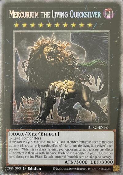 Mercurium the Living Quicksilver (Starlight Rare) [BPRO-EN084-StR]