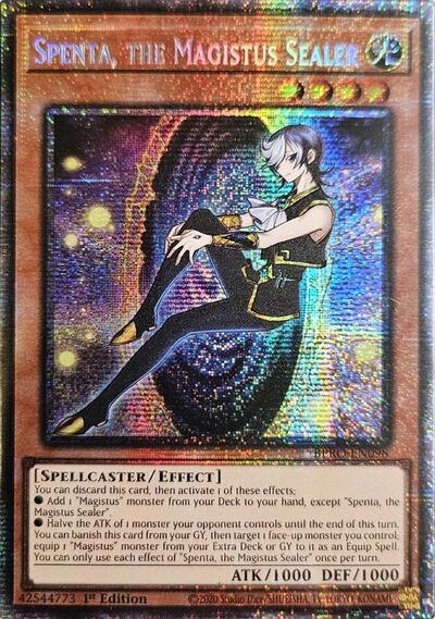 Spenta, the Magistus Sealer (Starlight Rare) [BPRO-EN098-StR]