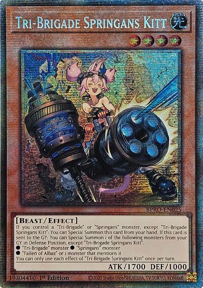 Tri-Brigade Springans Kitt (Starlight Rare) [BPRO-EN025-StR]