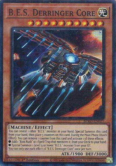 B.E.S. Derringer Core (Super Rare) [BPRO-EN021-SuR]
