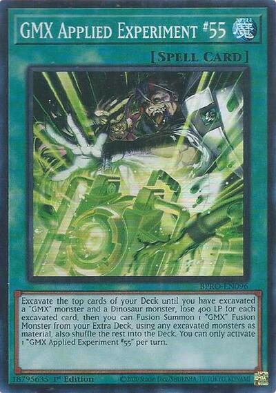 GMX Applied Experiment #55 (Super Rare) [BPRO-EN096-SuR]